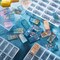 Dominoes Mold Set Domino Bracket Epoxy Mold Mexican Train Hub Resin Mold Domino Stand Silicone Mold Train Centerpiece Domino Mold for DIY Crafts Making